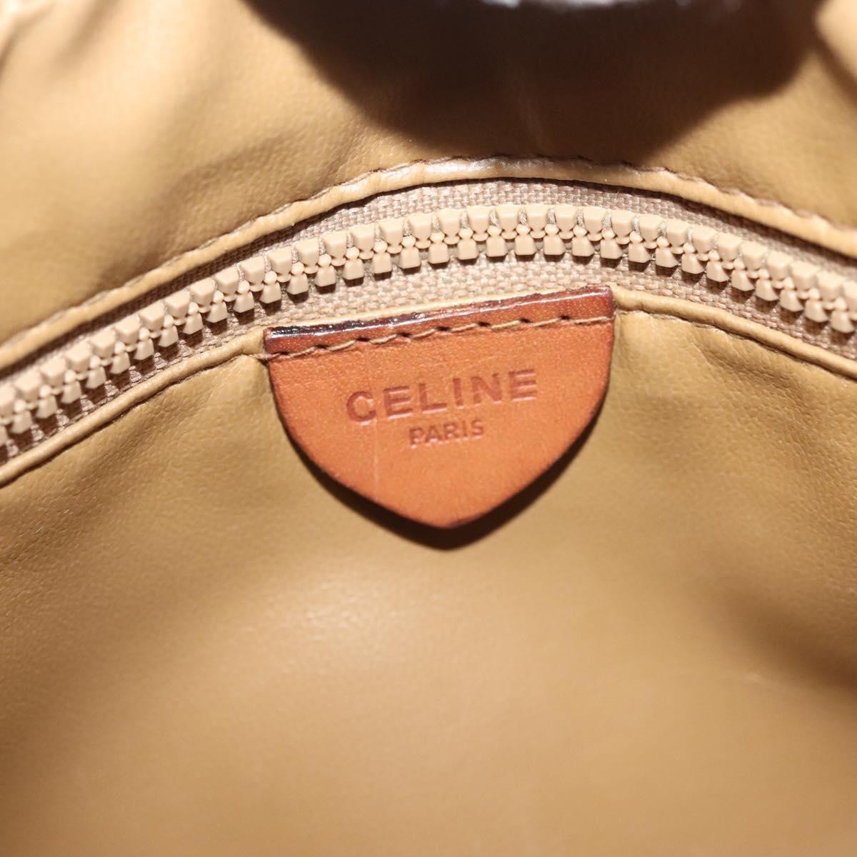 Celine Macadam Pochette Canvas and Leather