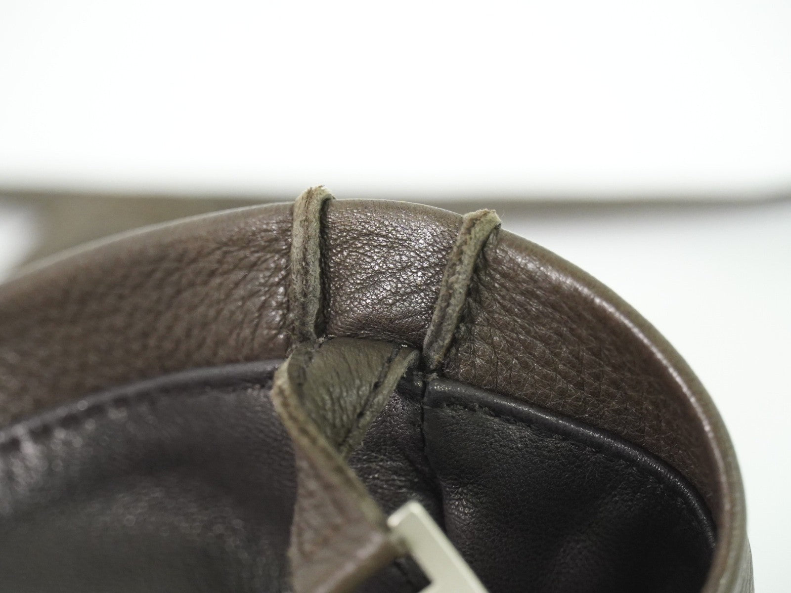 Hermes Toudou Messenger Bag Leather