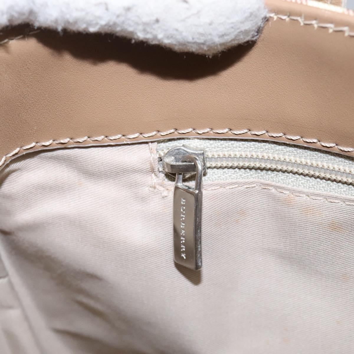 Burberry Nova Check Tote Canvas and Leather