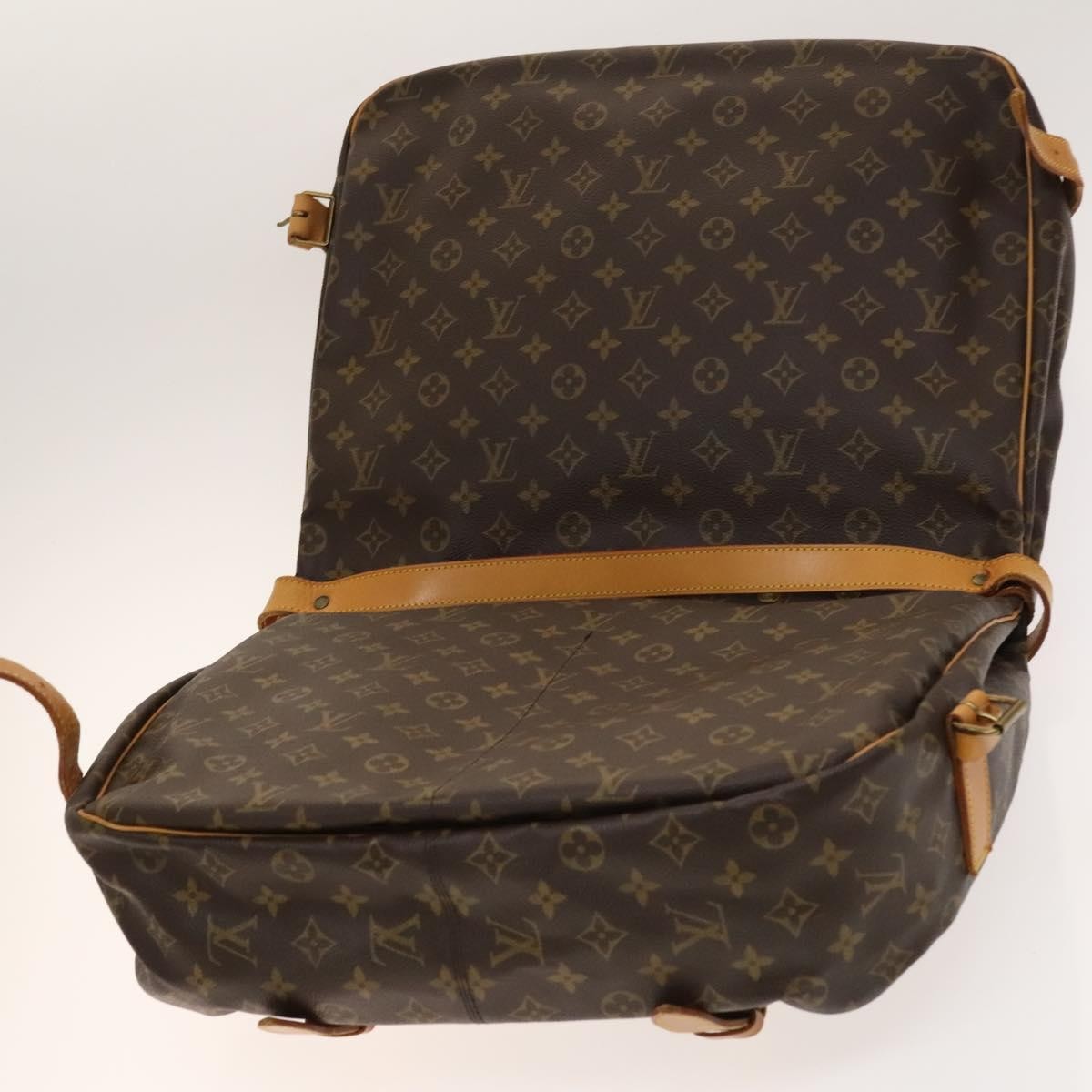 Louis Vuitton Saumur Handbag Monogram Canvas