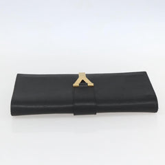 Saint Laurent Chyc Clutch Leather
