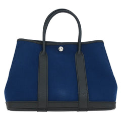 Hermes Garden Party Tote Toile and Leather