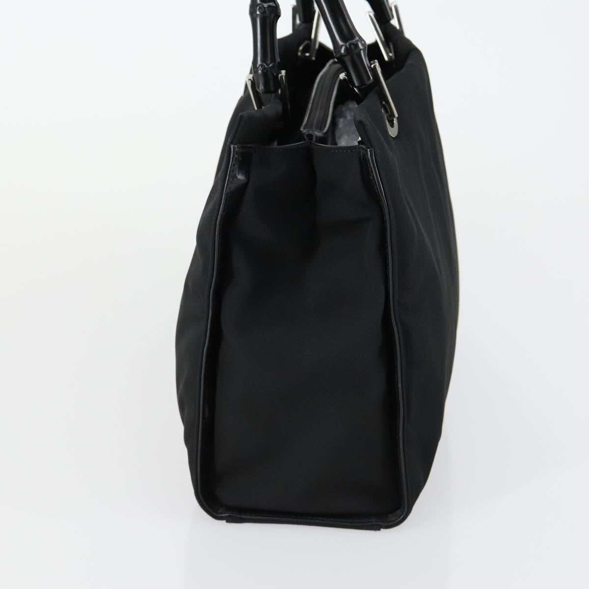 Gucci Vintage Bamboo Handle Tote Nylon