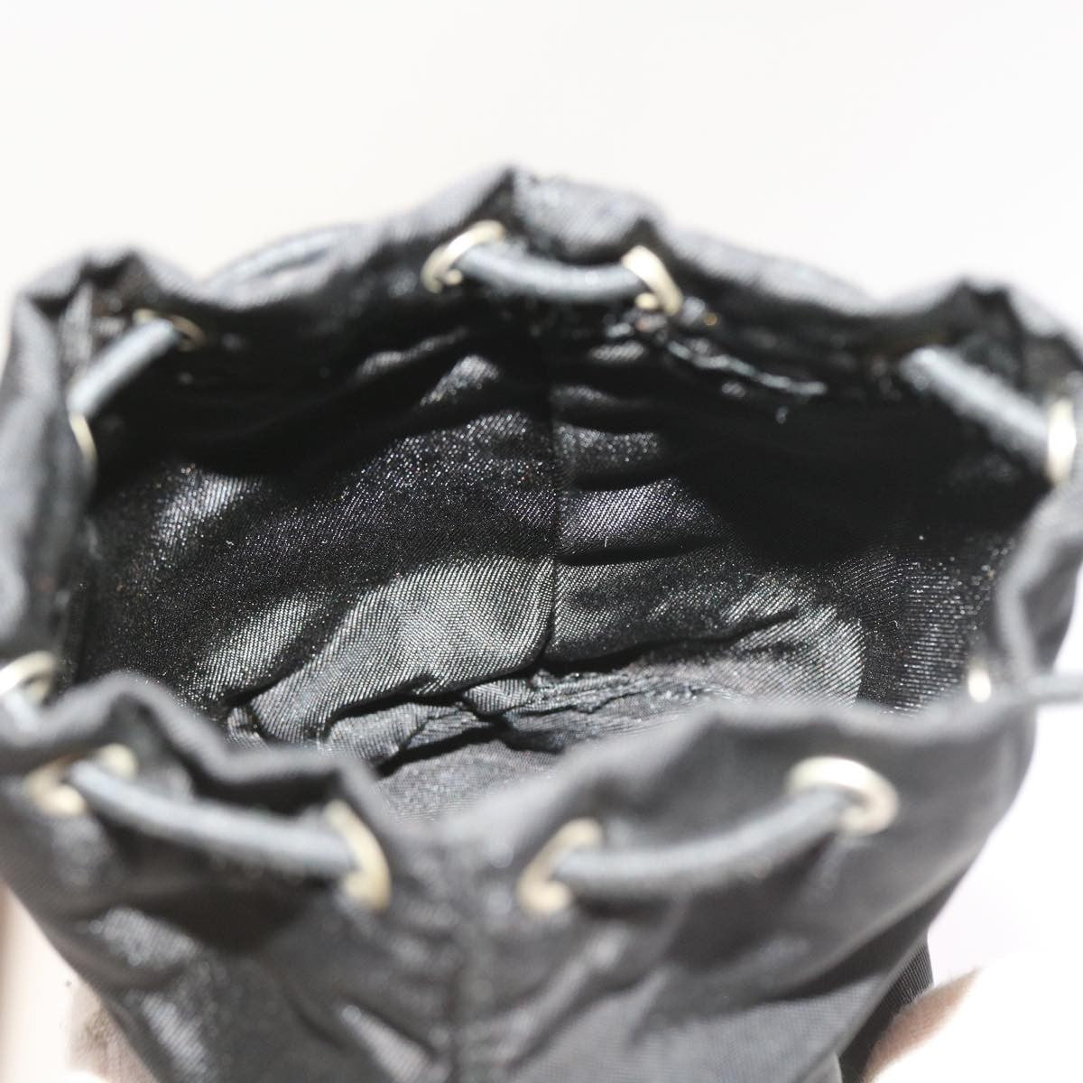 Prada Drawstring Crossbody Pouch Tessuto