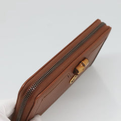 Gucci Diana Zip Around Wallet Leather