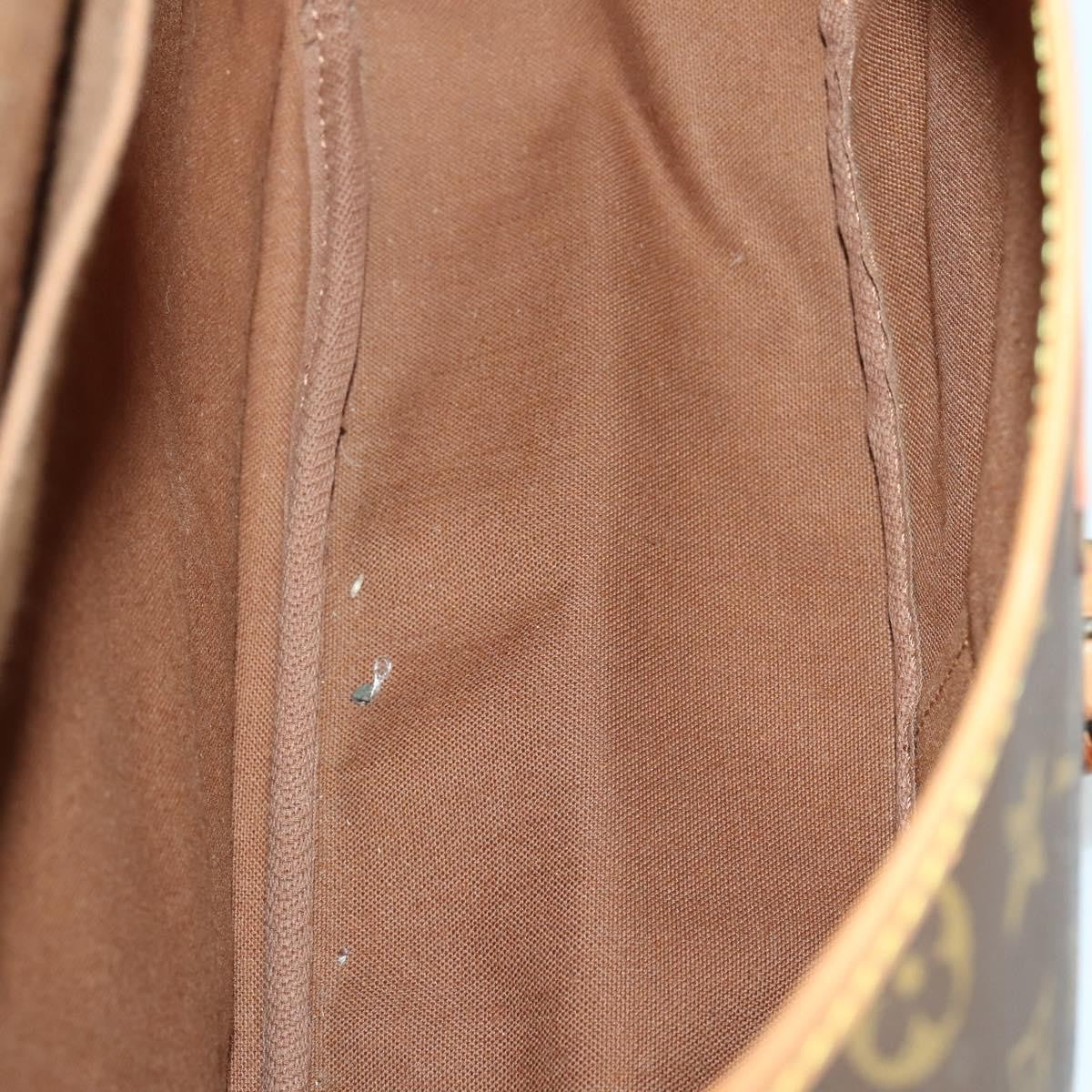 Louis Vuitton Saumur Handbag Monogram Canvas