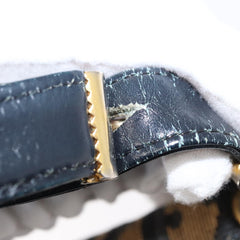 Christian Dior Vintage Trotter Shoulder Bag Canvas