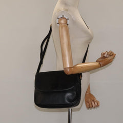 Burberry Flap Shoulder Bag Leather