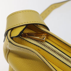 Celine Circle logo Leather