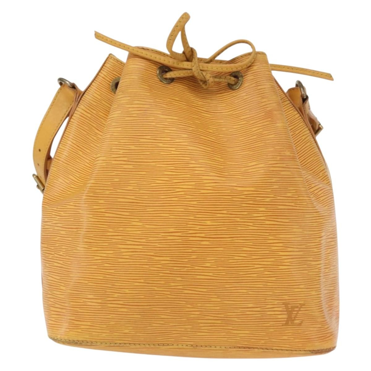 Louis Vuitton Petit Noe Handbag Epi Leather