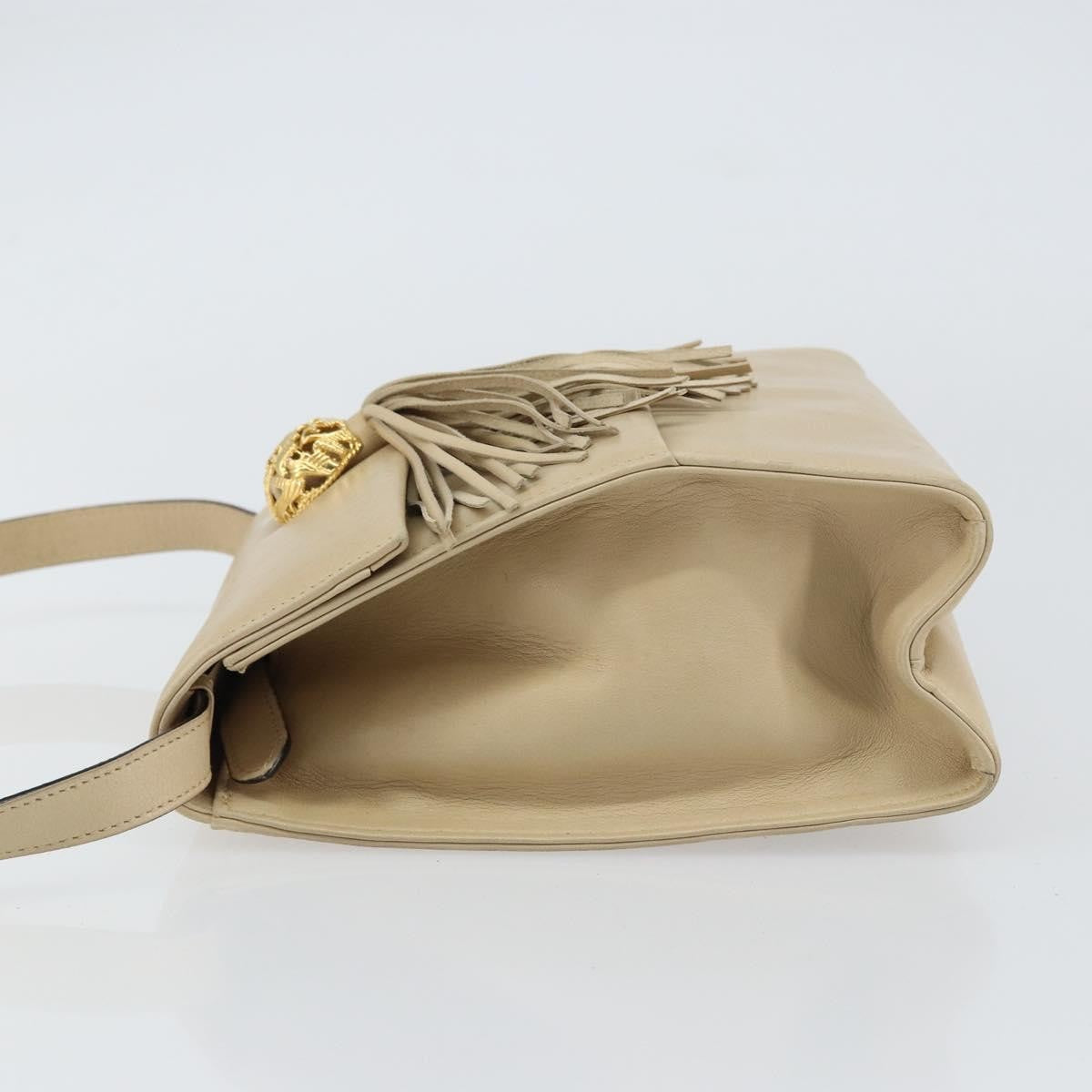 Salvatore Ferragamo Vintage Flap Shoulder Bag Leather