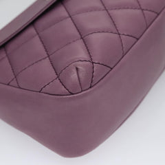 Chanel Crescent Chain Shoulder Bag Quilted Lambskin