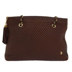 Bally Vintage Tote Bag Leather