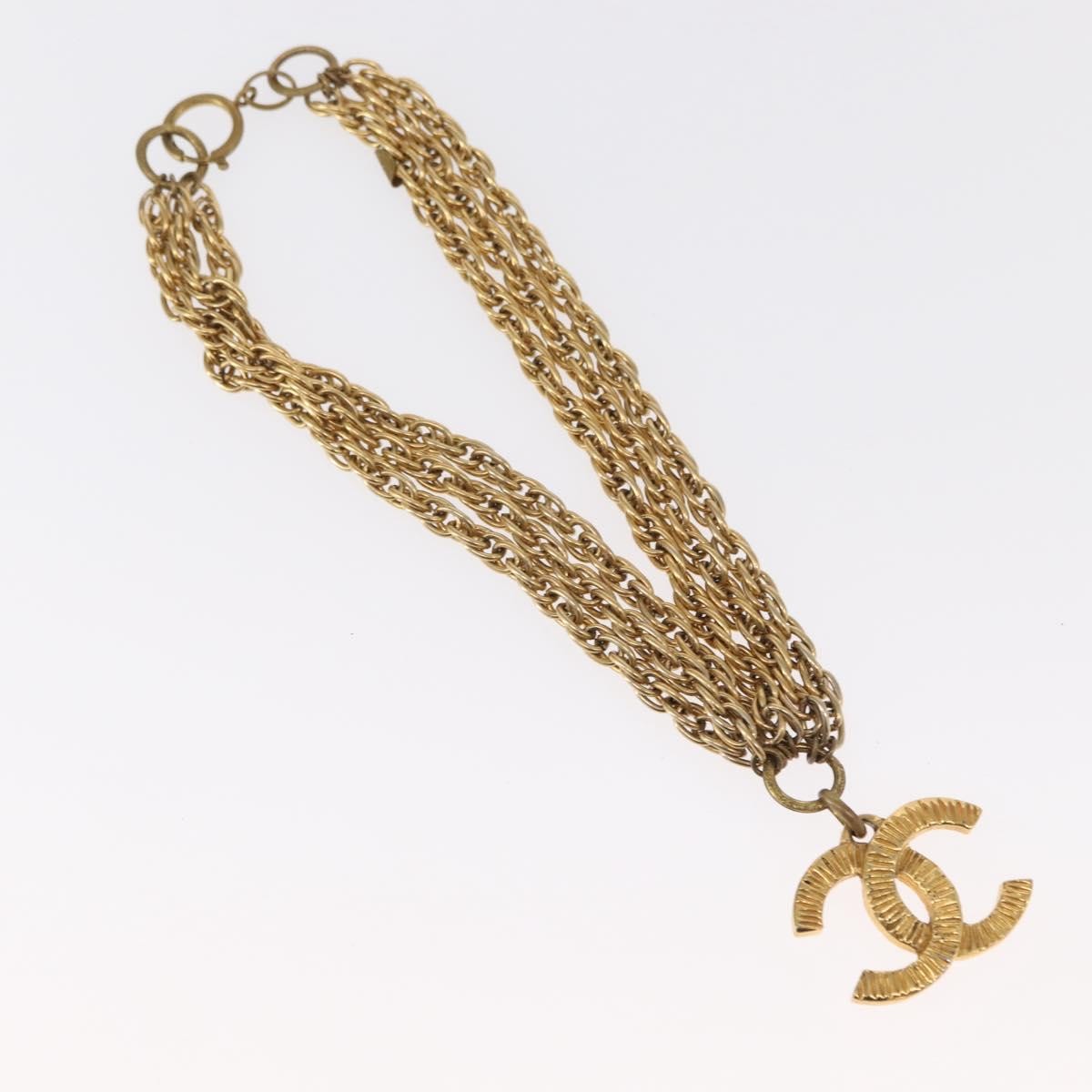 Chanel CC Necklace Metal