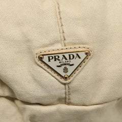 Prada Canapa Convertible Tote Canvas