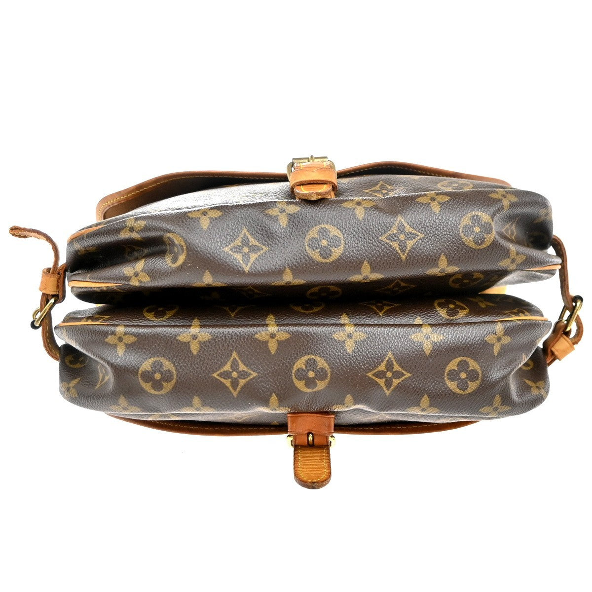 Louis Vuitton Saumur Handbag Monogram Canvas