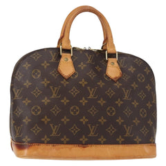 Louis Vuitton Alma Handbag Monogram Canvas