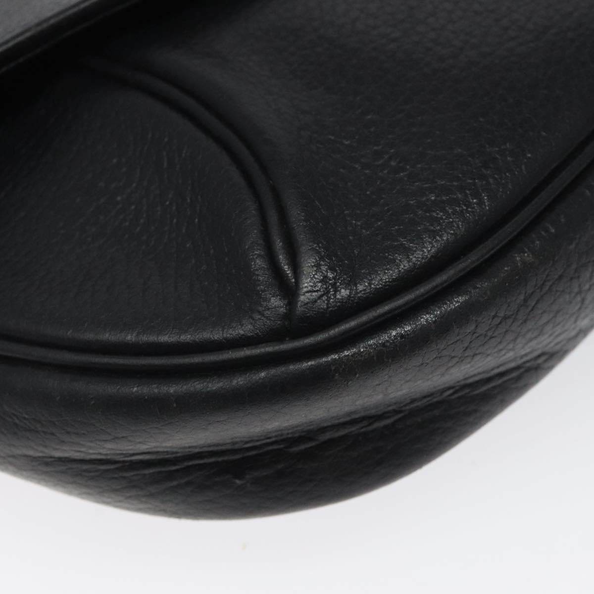 Burberry Flap Shoulder Bag Leather