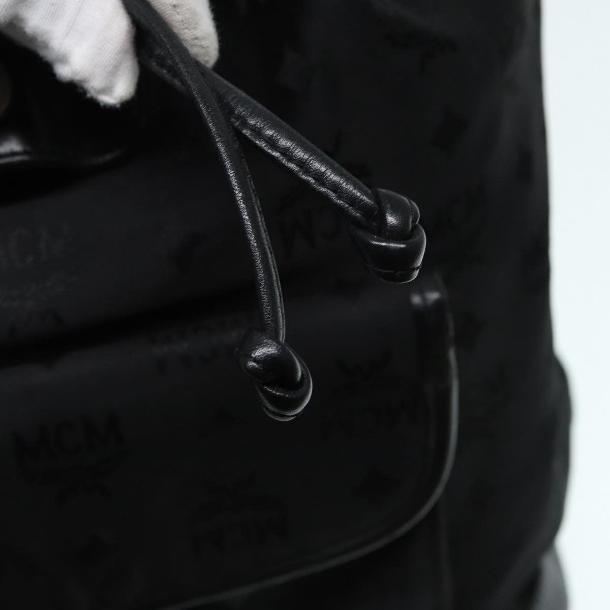 MCM Vicetos Logo PVC Cuir