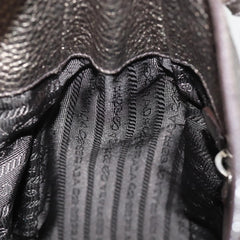 Prada Belted Hobo Vitello Daino