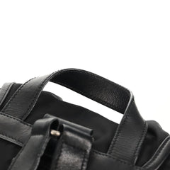 Prada Buckle Backpack Quilted Tessuto