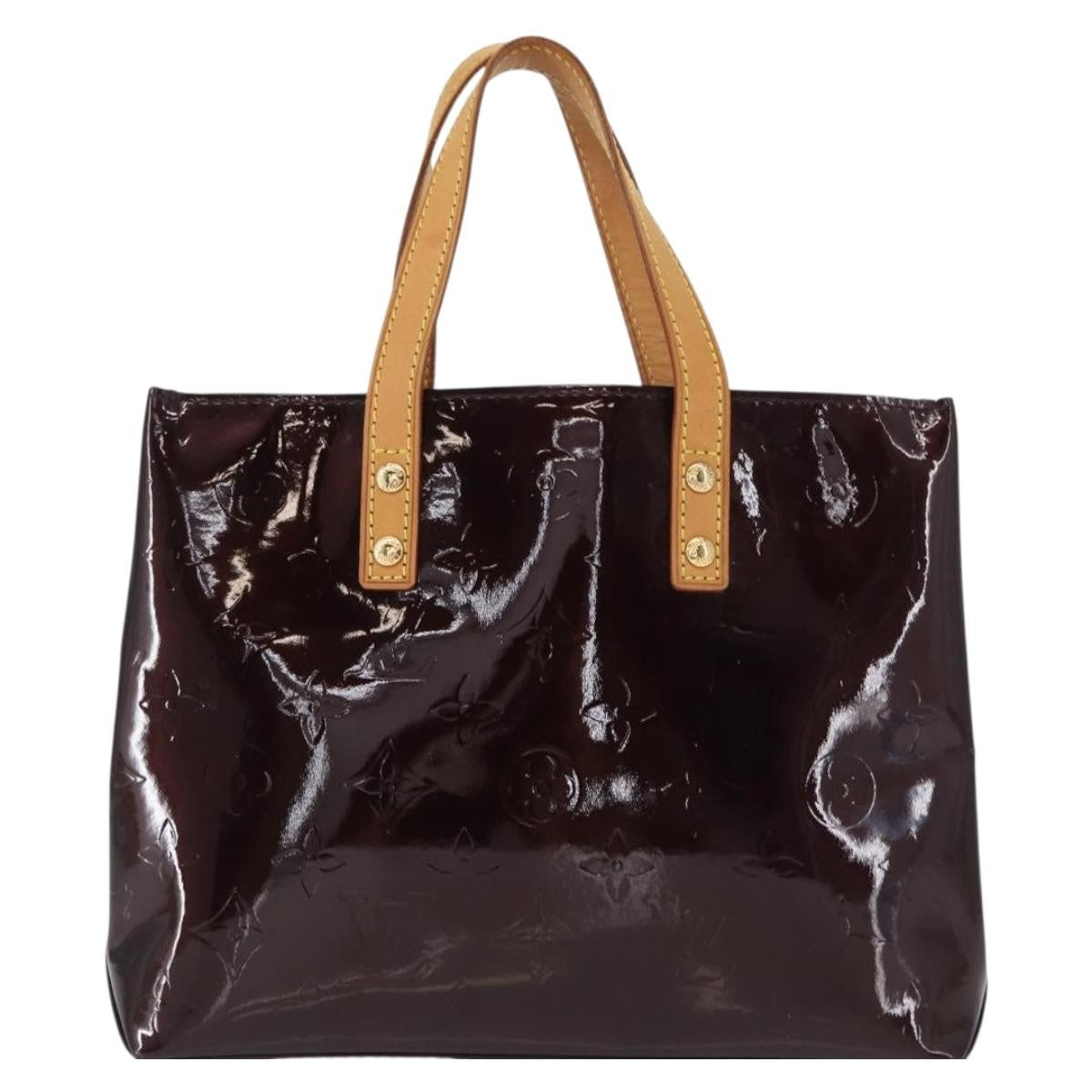 Louis Vuitton Reade Handbag Monogram Vernis
