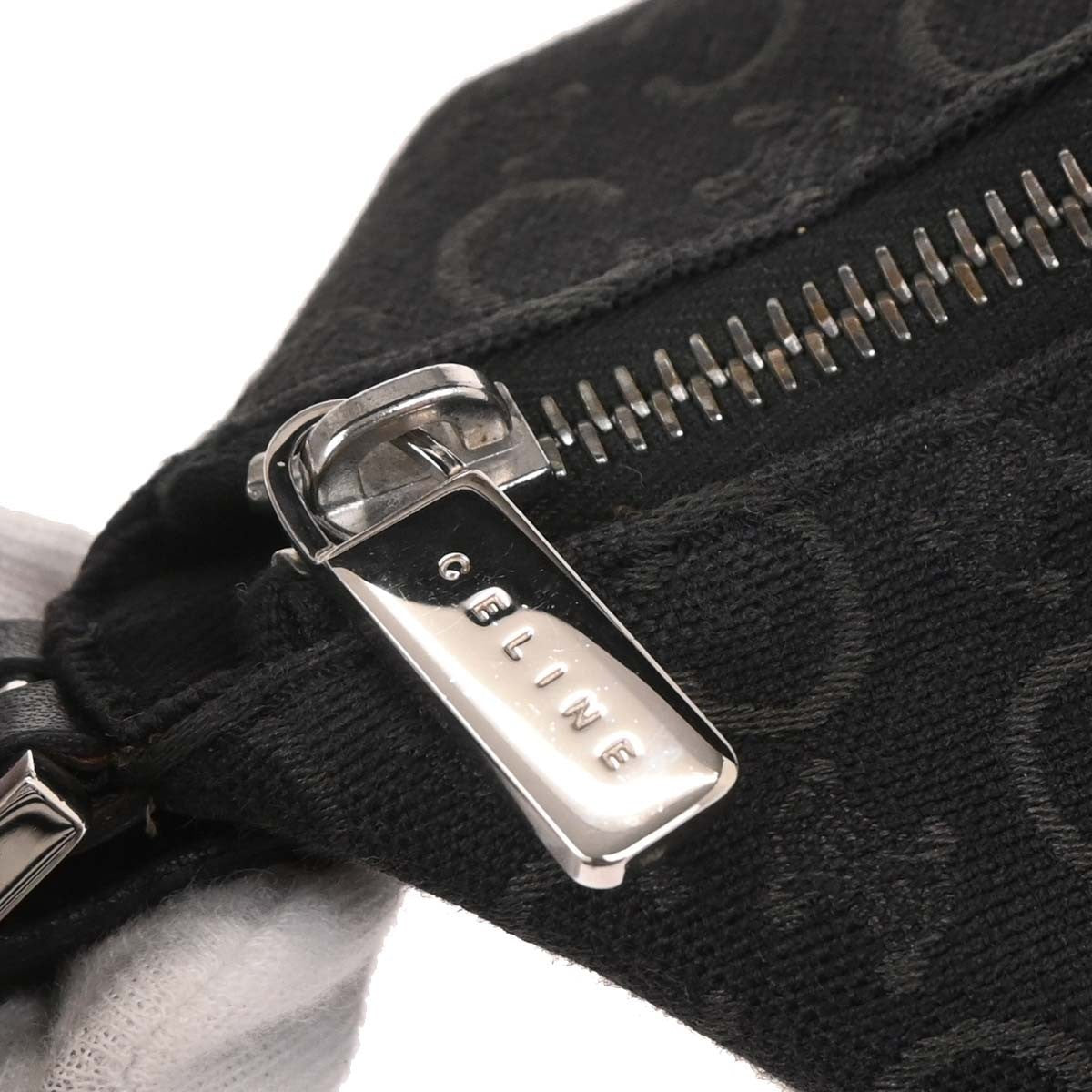 Celine C Macadam Handbag Canvas