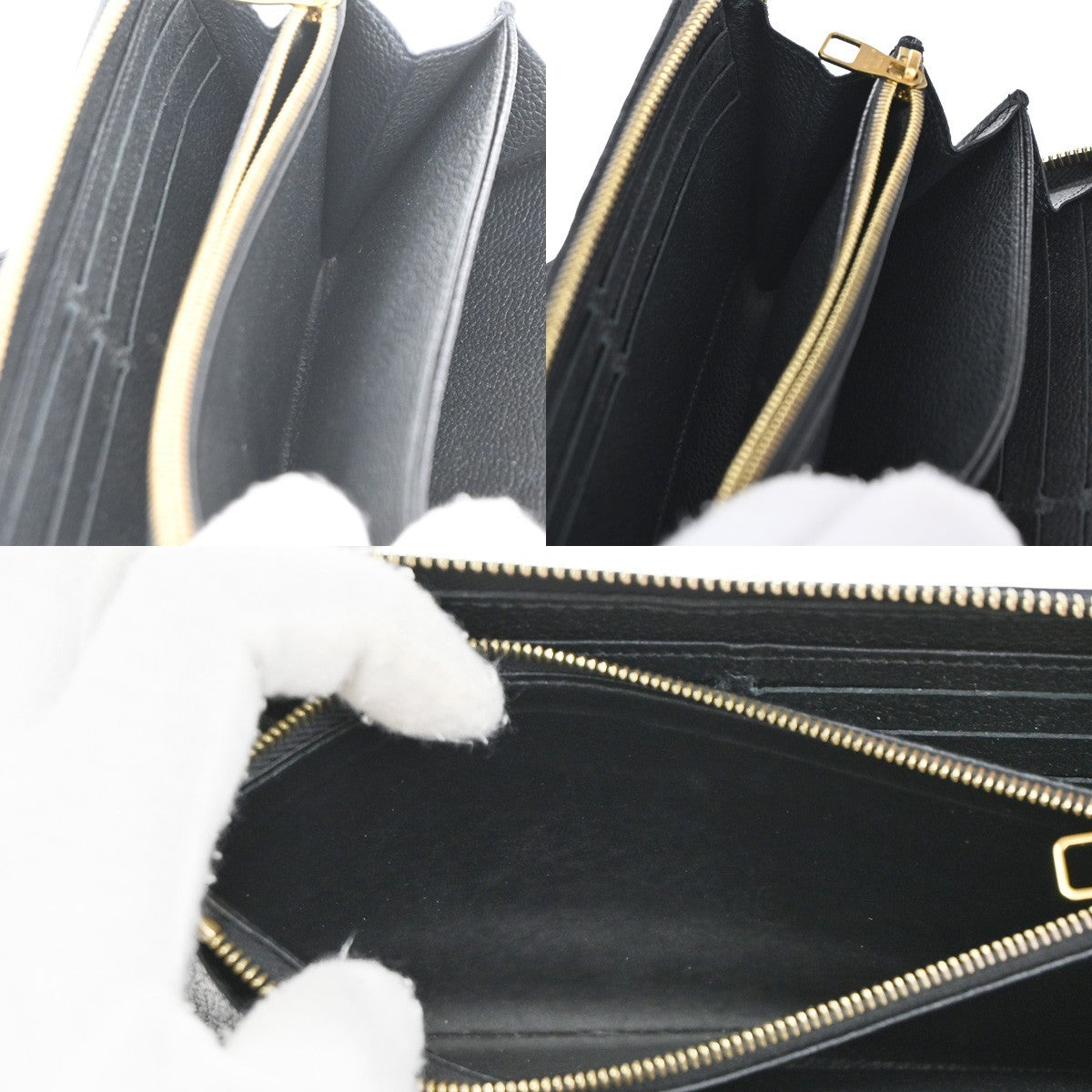 Louis Vuitton Zippy Wallet NM Leather Empreinte