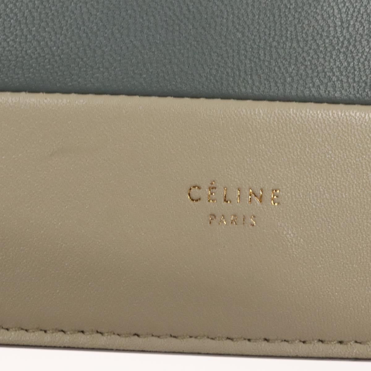 Celine Chain Shoulder Bag Leather