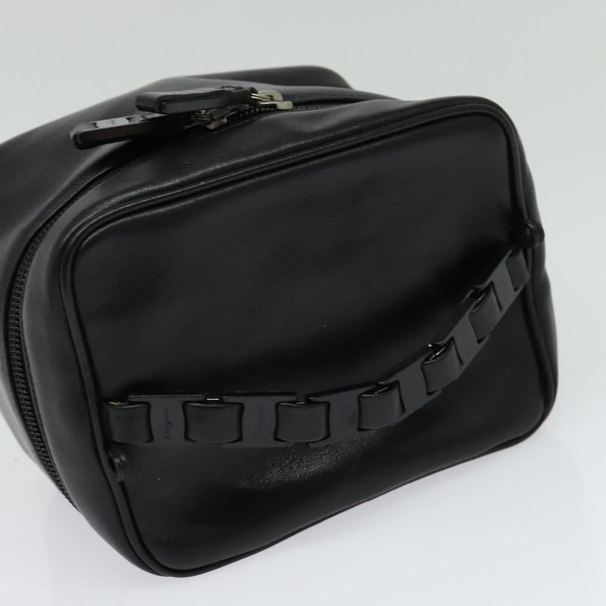 Salvatore Ferragamo Vintage Gancini Pochette Leather