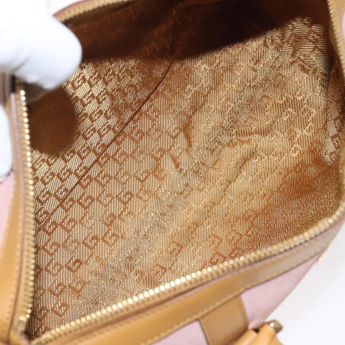 Gucci Vintage Zip Boston Bag Suede