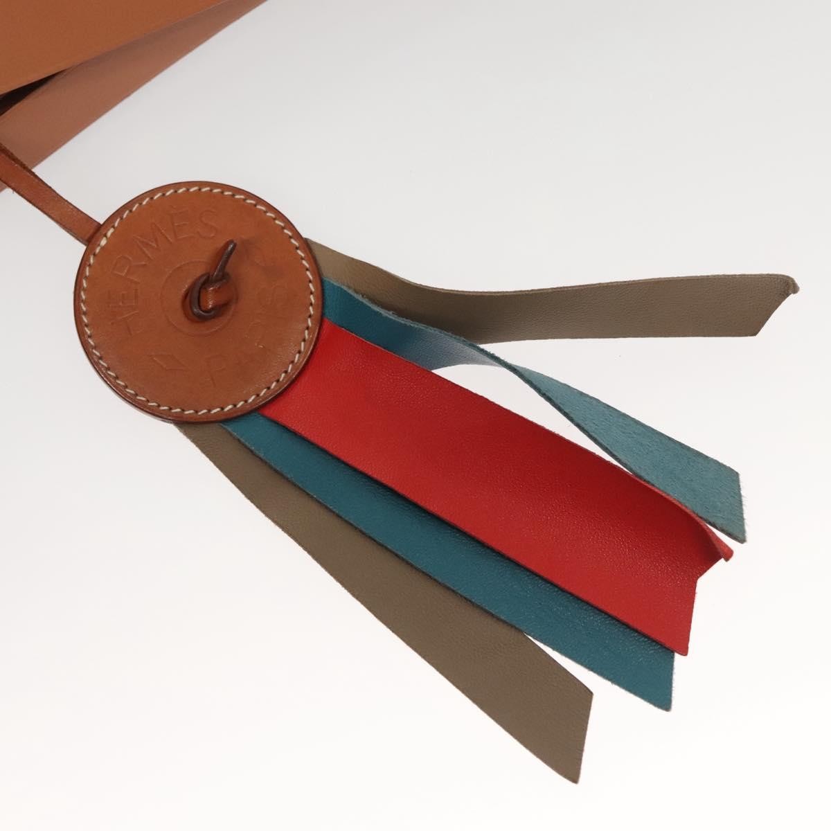 Hermes Cabag Handbag Toile and Leather