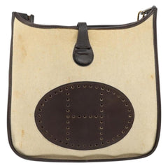 Hermes Evelyne Bag Gen III Toile and Leather