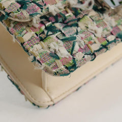 Chanel Beauty Lock Flap Bag Quilted Tweed