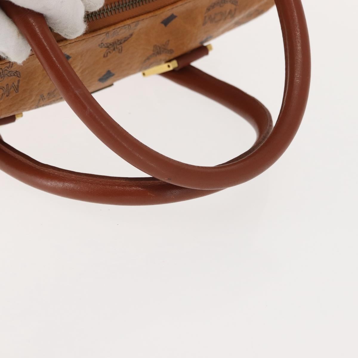 MCM Visetos logogramme Handbag Canvas and Leather