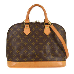 Louis Vuitton Alma Handbag Monogram Canvas