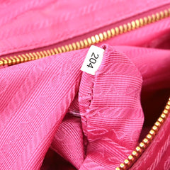 Prada Convertible Flap Tote Tessuto and Saffiano Leather