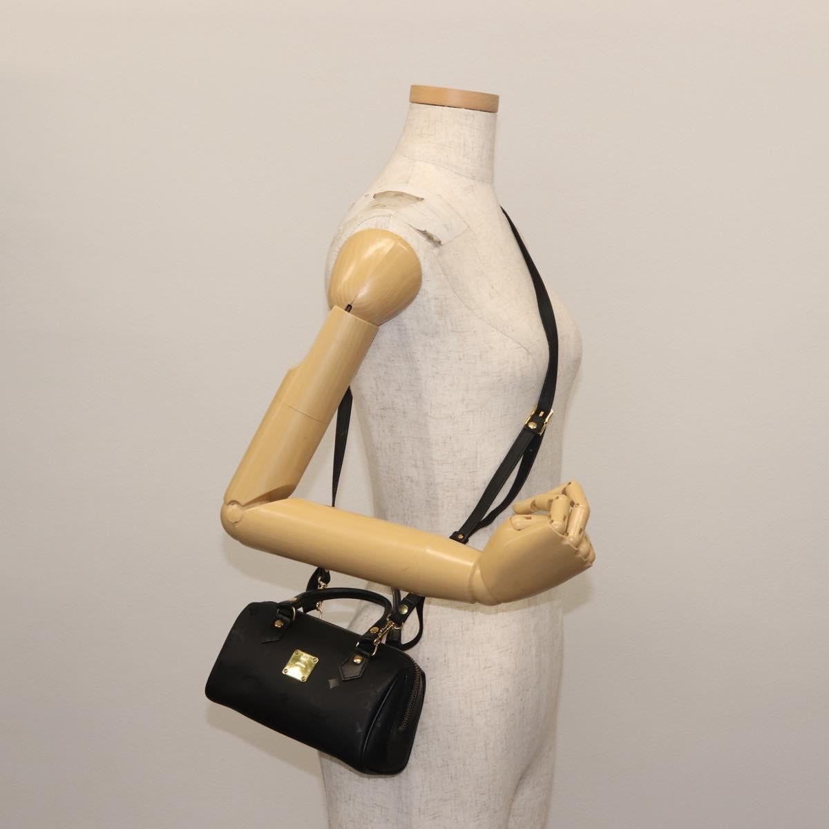 MCM Visetos logogramme Handbag Canvas and Leather