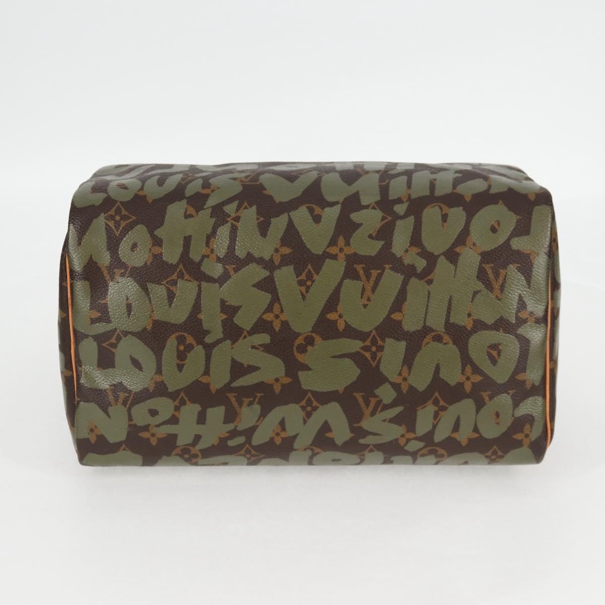 Louis Vuitton Speedy Handbag Limited Edition Monogram Graffiti