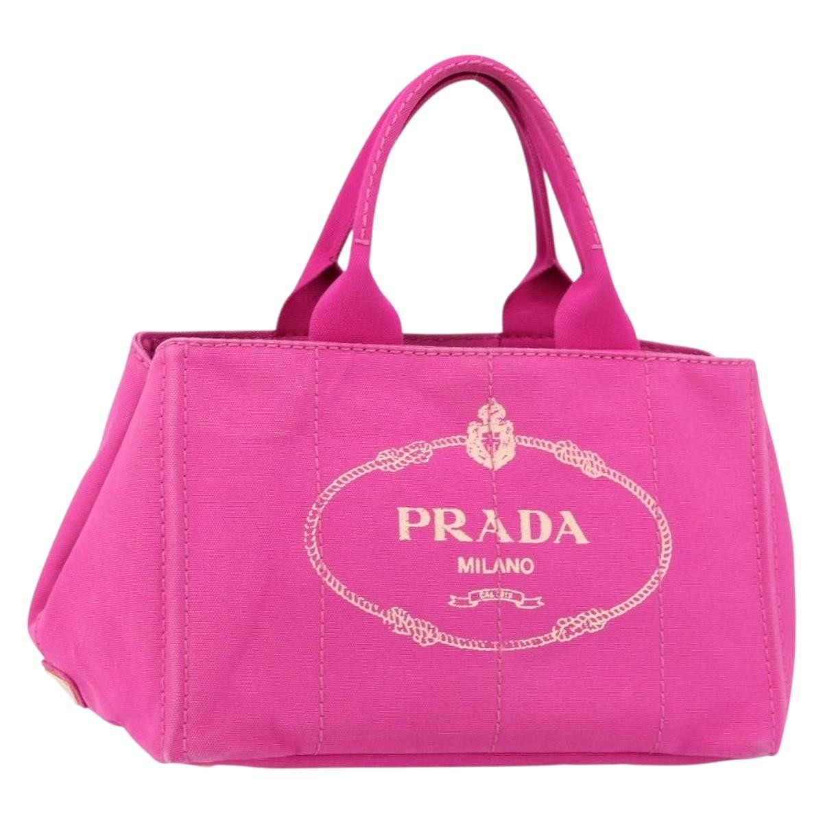 Prada Canapa Tote Canvas