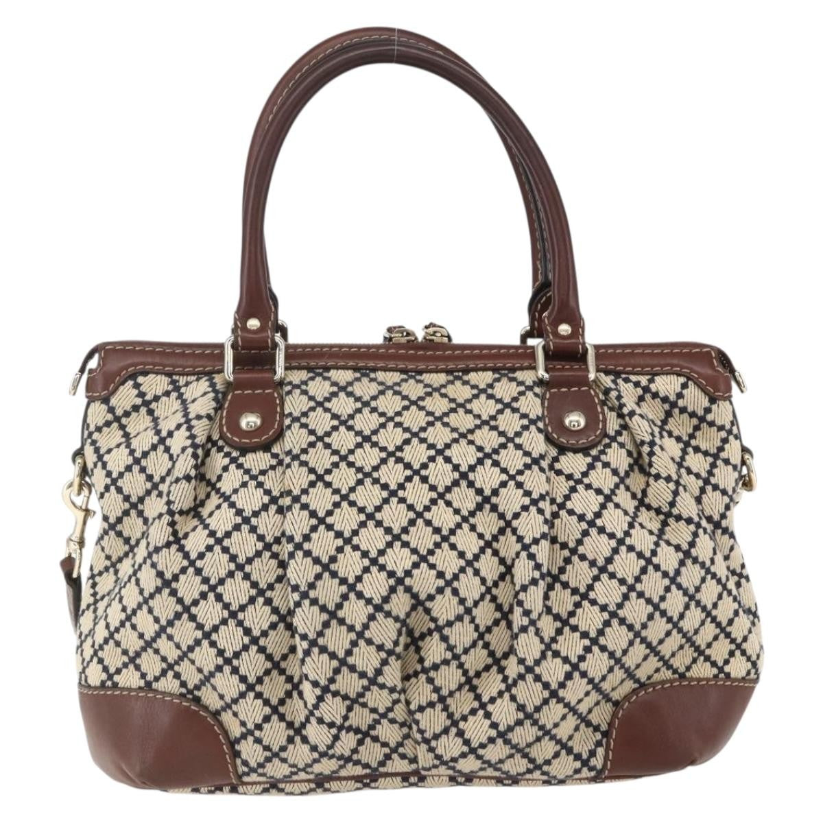 Gucci Sukey Top Handle Satchel Diamante Canvas
