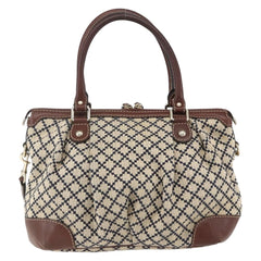 Gucci Sukey Top Handle Satchel Diamante Canvas