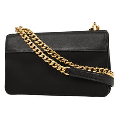 Prada Chain Flap Crossbody Bag Saffiano Leather