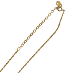 Christian Dior CD Pendant Necklace Gold-plated