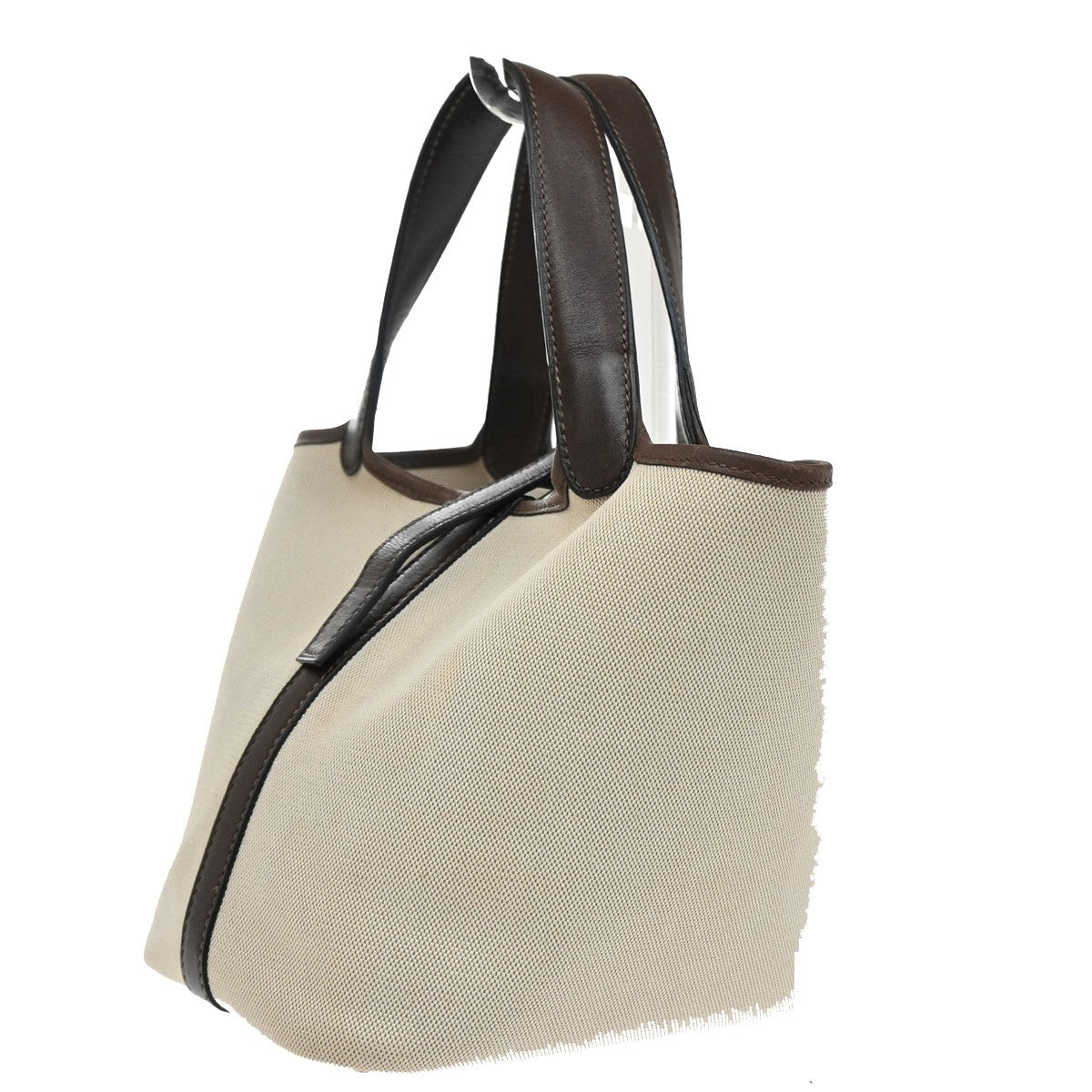 Hermes Picotin Bag Toile and Leather