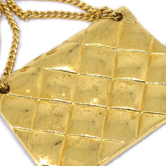 Chanel 31 Rue Cambon Flap Bag Clip-On Earrings Metal