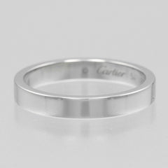 Cartier C de Cartier Wedding Band Ring Platinum