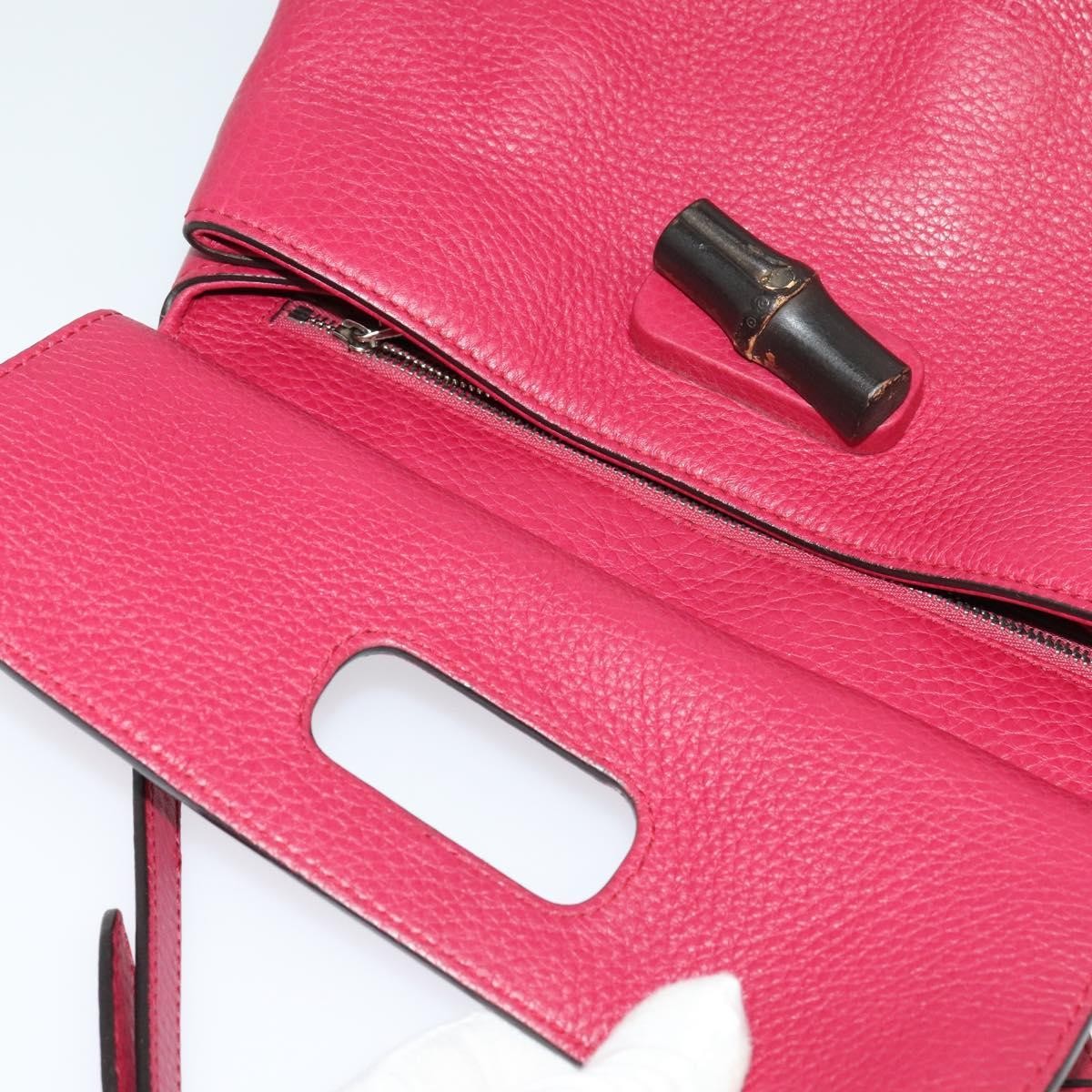 Gucci Bamboo Daily Top Handle Bag Leather