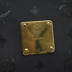 MCM Visetos logogramme Handbag Canvas and Leather