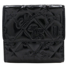 Chanel Bi-Fold Wallet Quilted Patent